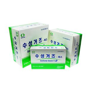 수성 접은거즈 5cmX5cmX8p 거즈 228P 200매 가아제접은 탈지면