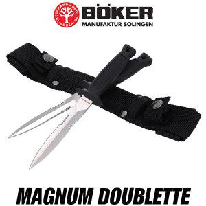 BOKER DOUBLETTE 보커 매그넘 더블렛 양날 대거 나이프 벨트 휴대용 미니 칼 생존 한강사