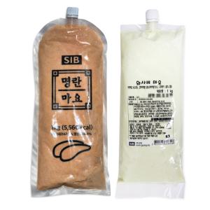 코리원/선인 명란마요 1kg/와사비마요/마요네즈/소스