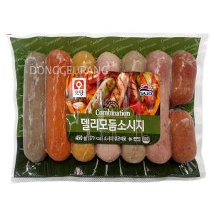 사조오양 델리 모듬소세지 450g /모듬/소시지/남부/