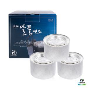 취사용 고체연료 250g (12개) / 캠핑 차핑디쉬 미니화로 연료 착화제 착화탄 알코올