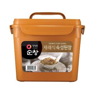 청정원 재래식 숙성된장 4.8kg (F)