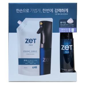 애경 리큐 제트 프로 포인트샷 얼룩제거제 폼타입 스프레이 280ml + 리필750ml