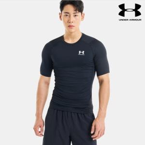 [롯데백화점]언더아머(백) 남성 HeatGear 컴프레션 반팔 1361518-001