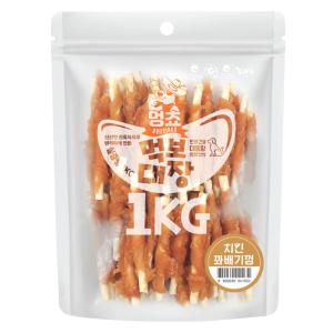 멍쵸 먹보대장 1kg 9종 강아지간식