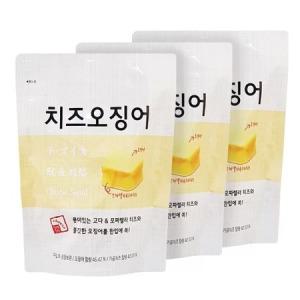 마마스 초이스 치즈 오징어 120g x 3 고다 모짜렐라 치즈 간편한 맛있는 간식 안주 캠핑 냉장식품