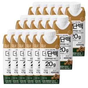 빙그레 더단백 드링크 커피맛 프로틴음료 250ml 18팩