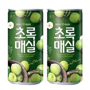 웅진 초록매실 180ml x 30캔 매실주스캔 음료수도매