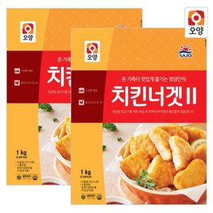 사조오양 치킨너겟 1kg x 2개