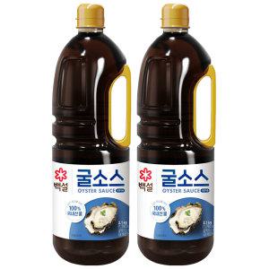 백설 굴소스 2.4kg x 2개