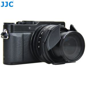 JJC 파나소닉 루믹스 LX100 II 라이카 D-LUX 8 7 109 오토 렌즈캡 보호 후드 ALC-LX100