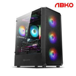 앱코 NCORE G30 트루포스 미들타워 PC케이스 (블랙)