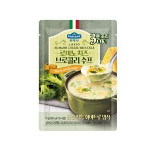 폰타나 수프 75g 파우치 x10개 브로콜리