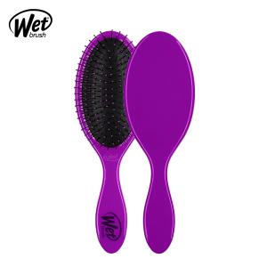 Wet brush 오리지널 디탱글러 퍼플 헤어브러쉬 드라이 빗 극손상모 두피 마사지