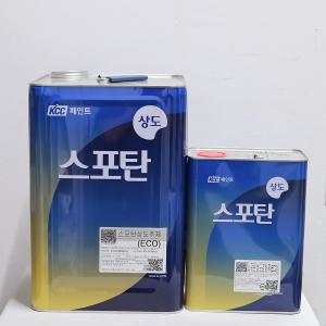 KCC 옥상방수 우레탄페인트 스포탄 상도 12.6L (녹색/회색)