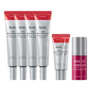 AHC 텐레볼루션리얼아이크림 특별 기획(텐레볼루션리얼아이크림포페이스 35ml, 4개+7ml, 2개+레드세럼 5ml, 2개)