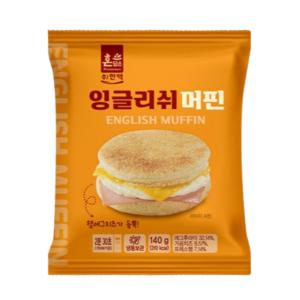 한맥 잉글리쉬 머핀 140g x 1개 햄버거