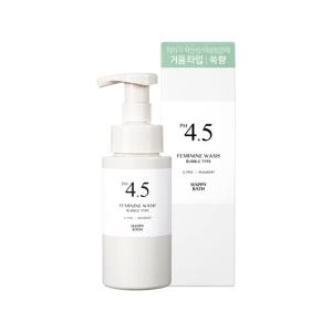 해피바스 PH4.5 약산성 쑥 버블 여성청결제 250g