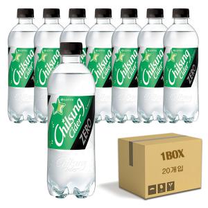 롯데칠성 제로 사이다 탄산음료 500ml X 20개 업소용