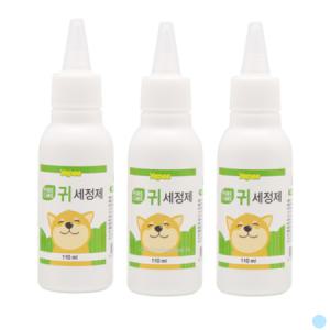 예삐 강아지 용품 귀세정제 퓨어케어 110ml X3