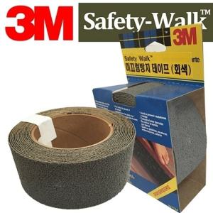 3M 실내외겸용 논슬립테이프 회색 5m 미끄럼방지 (W317704)