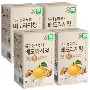 인증 배도라지청 짜먹는스틱 10g x 15포 4박스