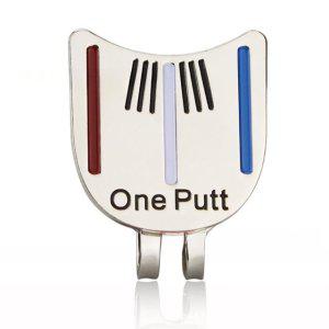 one putt 볼마커 볼마크 골프 클립 자석 모자 (WFFB0E4)