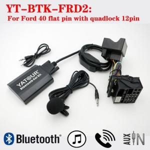 Yatour 하이파이 블루투스 자동차 어댑터, BTK A2dp 음악 재생, MP3 변환기, 포드 정품 CD 플레이어