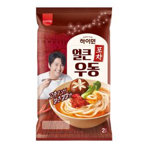 삼립 하이면 포차 우동 얼큰한맛 424g