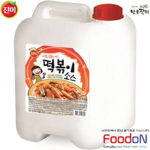 [진미식품] 진미 매콤달콤 떡볶이 소스 양념장 10kg