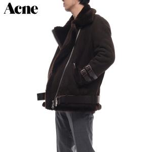 [아크네스튜디오][QR 인증][14년 F/W]ACNE 남성 레더 무스탕 VELOCITE_1AB144_725_M_14F P16431