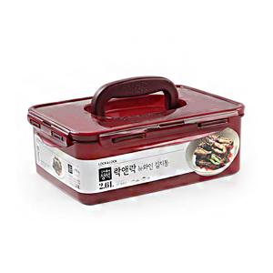 락앤락 김치통 2.6L 뉴와인 원핸들 HPL826WN