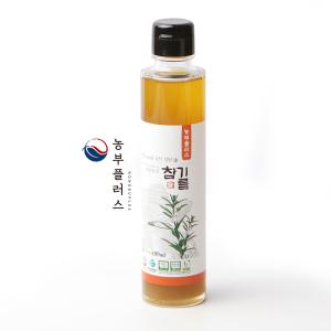 [ 농부플러스 ] 국산 저온착유 참기름 180ml