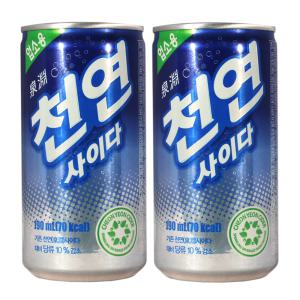 천연사이다 190ml x 60캔 / 탄산음료