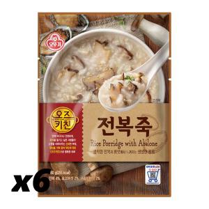 오뚜기 오즈키친 전복죽 450g x 6개 /