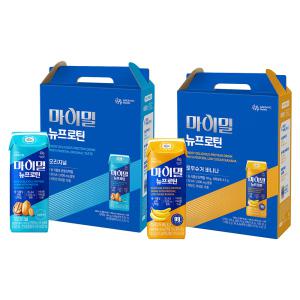 마이밀 마시는 뉴프로틴 오리지널, 190ml, 16팩 + 로우슈가 바나나, 190ml, 16팩