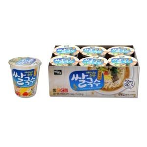 [백제] 쌀국수 컵 멸치맛 58g x 6입 x 4박스