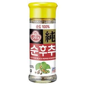 오뚜기 기묘한슈퍼 구운고기 순후추(병) 45G 찐한풍미 세트 천연향신료 직접갈아놓은 마트에없는 개꿀맛 특