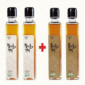 참기름의 정석 국산 참기름&들기름 세트 150ml X 4병