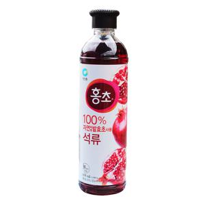 대상 청정원 홍초 석류 900ml 우리두리