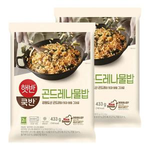 CJ 햇반쿡반 곤드레나물밥 433g X 2봉