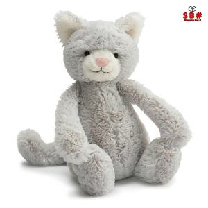 JELLYCAT  바쉬풀 그레이 키티 고양이 M 미디움 수면 애착 인형