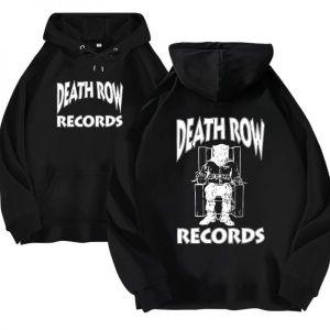 남자 후드 집업 남성 후드티 Death Row Records Hoodie Men 여자 Hip Hop Hoodies Sweatshirts Long Sleeve