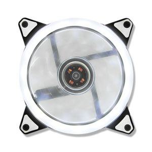 컴퓨터 120MM 화이트 15 LED PC 쿨러 저소음 냉각 팬 CPU교환 무소음 .특수 튜닝팬 DC팬 쿨링