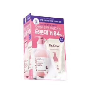 닥터그루트 아쿠아 딥클린 탈모증상완화 샴푸 330ml 1개 + 리필 330ml 1개 지성두피용