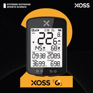 XOSS G2 플러스 자전거 컴퓨터 무선 GPS 사이클링 속도계, 방수 ANT + 케이던스 속도, 스마트 자전거 주행 거리계, 로드바이크 MTB