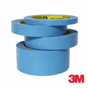 3M 내열 무잔사 접착력up 마스킹테이프 24mm 40M 3개 페이트용 보양작업