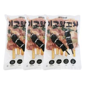 이고닭 파닭꼬치(80g X 5개입) 400g 3개 (20cm 닭꼬치)