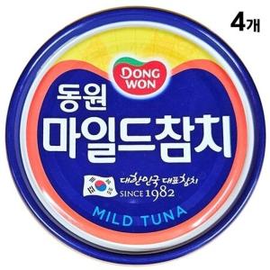 참치깡통 참치캔 마일드(동원 200g)X4