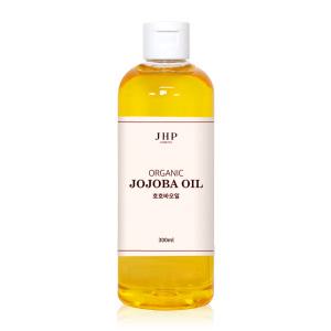 JHP 유기농 호호바오일 100% 300ml 비건 페이스 바디오일